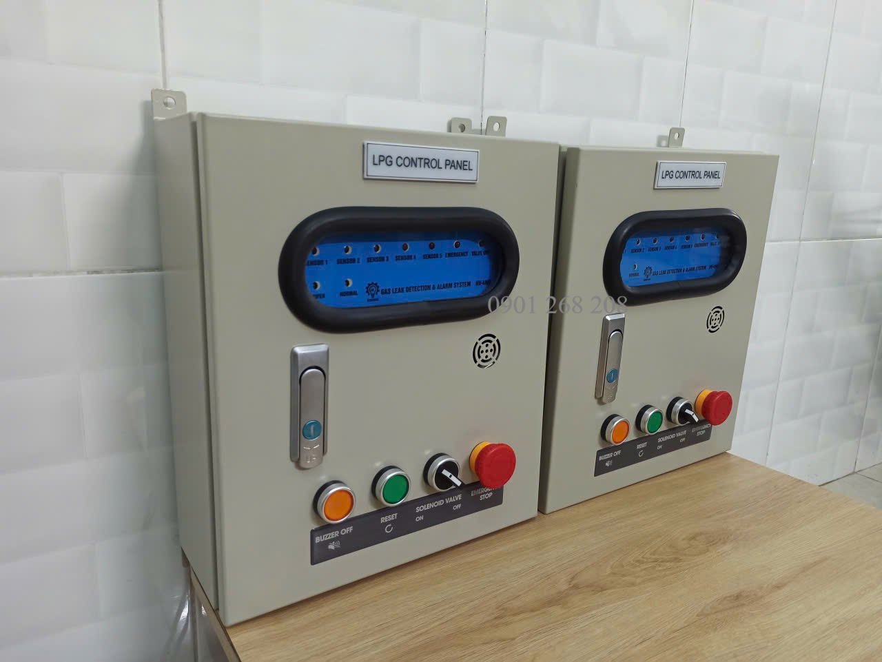 Tu bao ro gas ket noi 5 kenh dau do gas han quoc